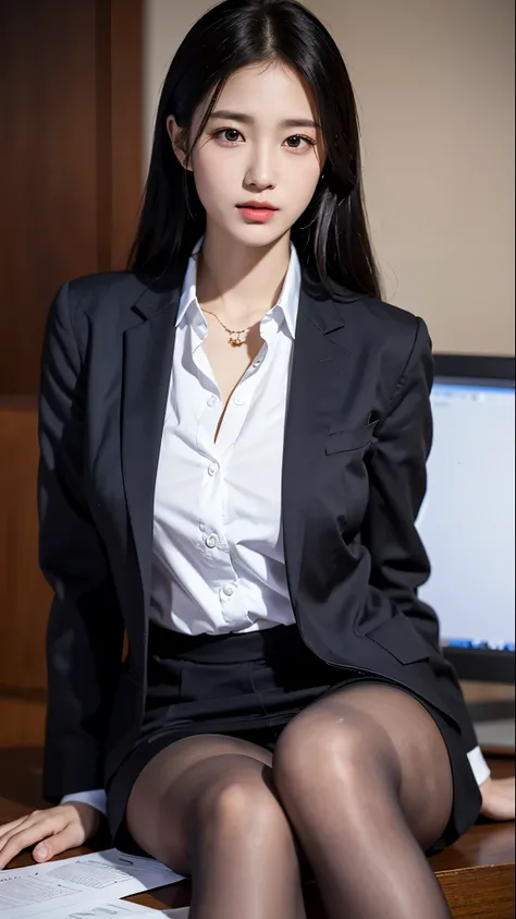 High-class upper-class secretary wearing a business shirt, Im working in the office 、엄격한 비즈니스  suit을 입고 있습니다,  You are wearing pantyhose 、Wear high heels、 girl in shirt, 비즈니스  suit을 입고 있습니다, 비즈니스  suit을 입고 있습니다,  suit,  businessman, business clothes, 검은색  ...