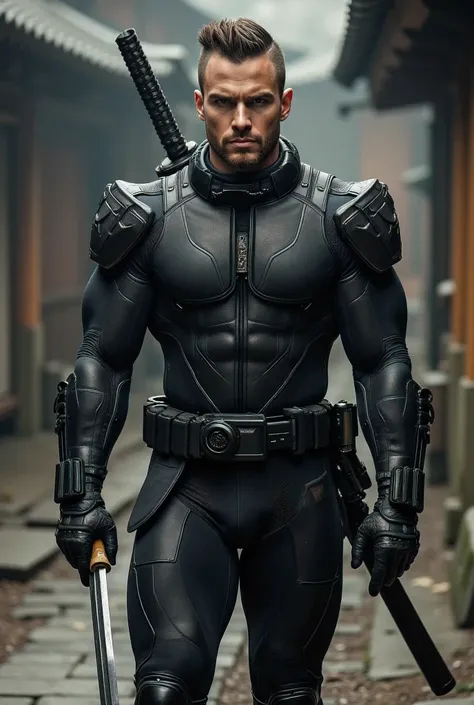 (masterpiece:1.2, Exceptional Quality, Mirror-like, Cinematic Experience, Best illustrations:2.0), Ultra-high resolution, Very detailed, 8k, wallpaper, (Super sexy man:0.5), (Super muscular:2.0), (Nicholas Alexander Chavez:2.0), (muscle male space soldier:...