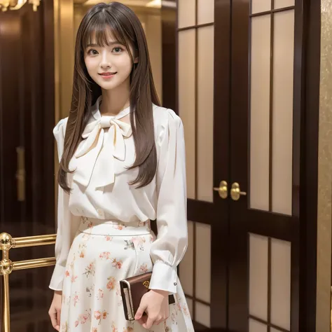 (Calm and gentle expression:1.0), ( full body shot:1.3), ( Panorama :1.0), movie lighting, (( top quality)), ( RAW photos , top quality), ( realistic :1.4), realism, masterpiece, Very Delicate and Beautiful , very detailed , 4k wallpaper, amazing, f...
