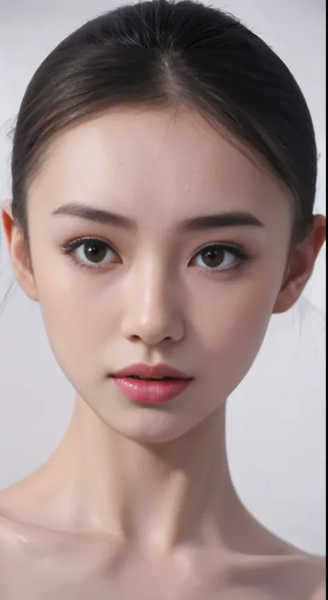 18-year-old fashion model  [[[[Close-up face]]]], [[[[]]]], [[[[rape]]]], Perfect eyes, Perfect Iris ， perfect lips ， perfect teeth ， perfect skin， fair skin，Long face，Long and thin nose，girl，(( Chinese ballet dancers face))， Keep your eyes on the camera ，...