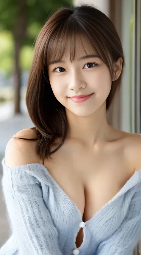 masterpiece,best quality,(Japanese girl),((Beautiful girl)),cleavage,(off shoulder:1.2),(perfect body beauty:1.2),(shy smile),From slightly above