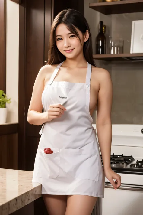 woman,  masturbates, entrance,  squirt,  naked apron,  ahe face