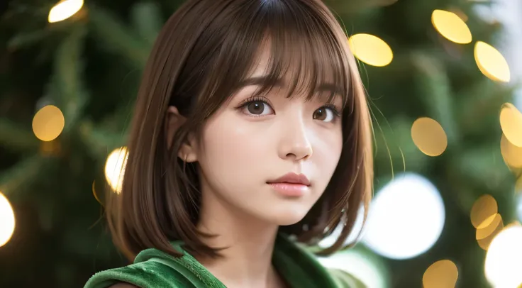 Professional, EF16-35mm f/2.8L III, high definition, 4K, photo quality, realistic, soft light source, Japanese, one pretty girl, 20 years old, brown eyes, parted bangs, brown hair, medium hair, looking at camera, close up on upper body & subject.
Season & ...