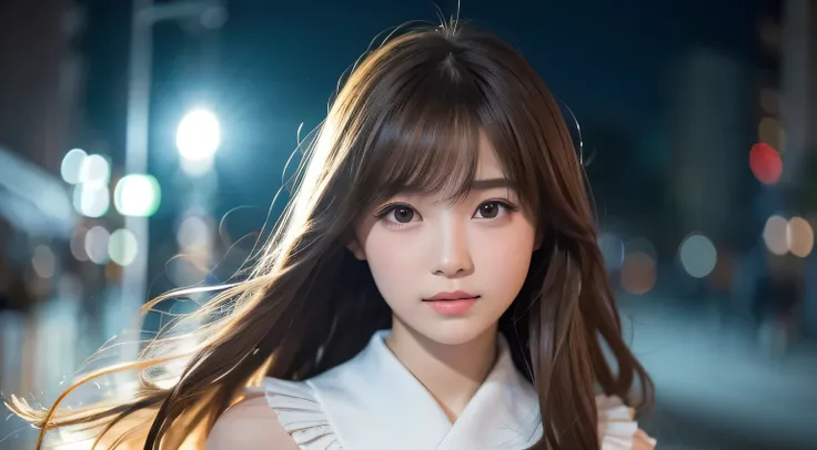 Professional, EF16-35mm f/2.8L III, high definition, 4K, photo quality, realistic, soft light source, Japanese, one pretty girl, 20 years old, brown eyes, parted bangs, brown hair, medium hair, looking at camera, close up on upper body & subject.
Season & ...