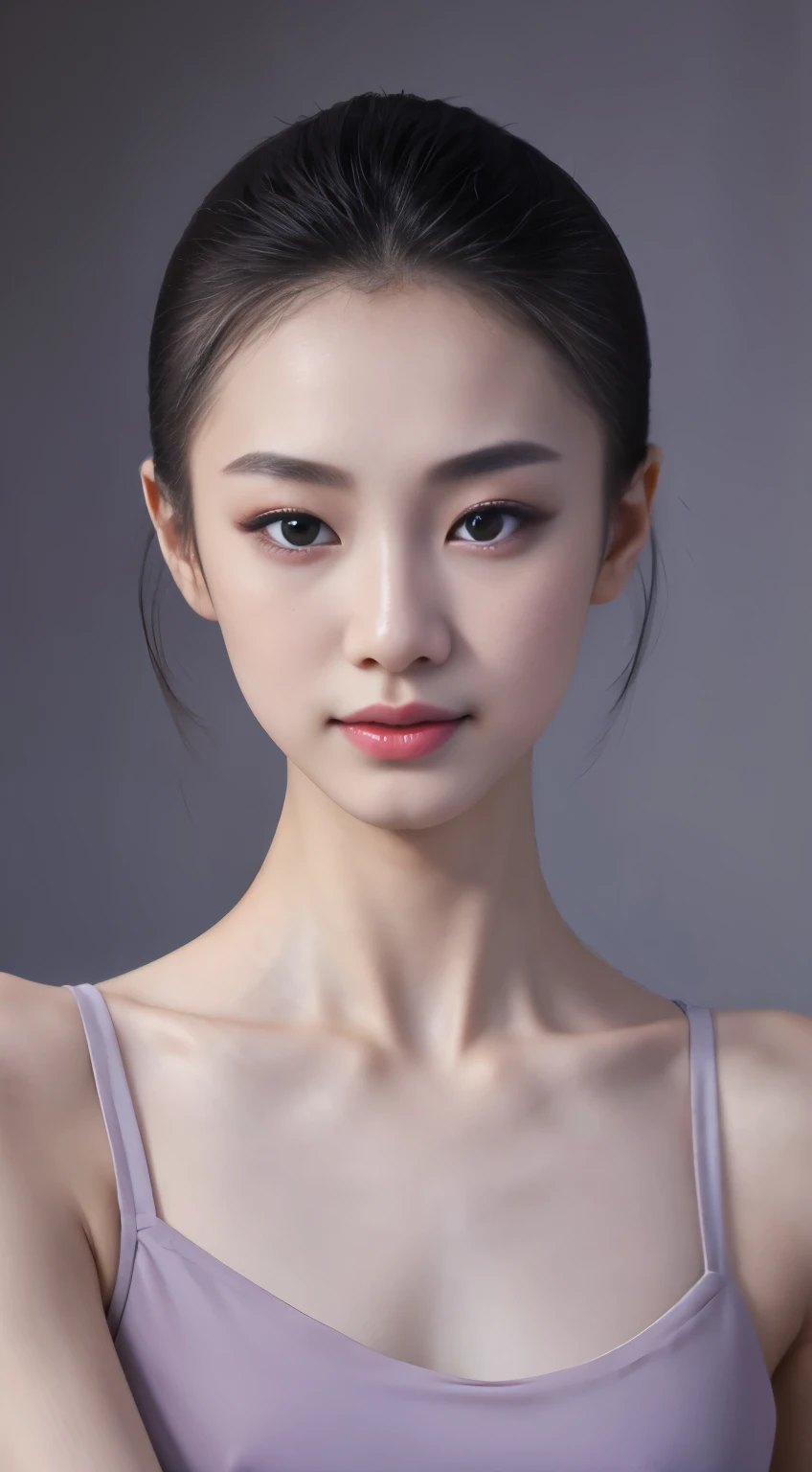 fashion model 18 years old [[[[Close-up face]]]], [[[[]]]], [[[[rape]]]], perfect eyes, perfect iris，perfect lips，perfect teeth，Perfect skin，Has fair skin，long face，slender nose，girl，((Chinese ballet dancer&#39;s face))，Keep your eyes on the camera，A delic...