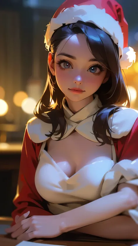 (8k, highest quality, Tabletop:1.3), (Realistic, Photorealistic:1.4), Super detailed, One Girl), (Very detailed), (Beautiful and detailed eyes), (highest quality), (Very detailed ), (Detailed face), 20-year-old, Medium chest, Upper Body, Captivating smile,...