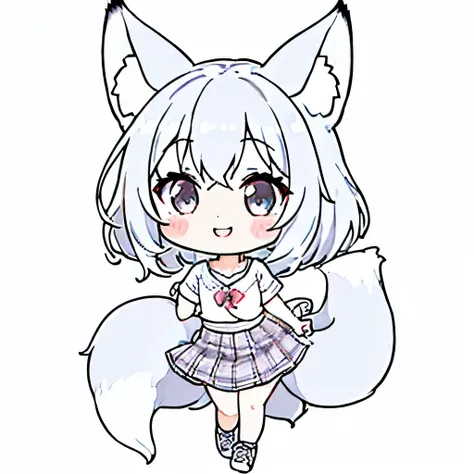 top quality、 high definition 、 Detailed Background 、 Beautiful Faces in Every Detail 、 anatomically accurate 、detailed expression、Detailed、((whole body、 from behind:1.5、 backshot、 facing the side))、break(( One Girl :1.2)、(Chibi Girl:1.2))、Vivid hair color...