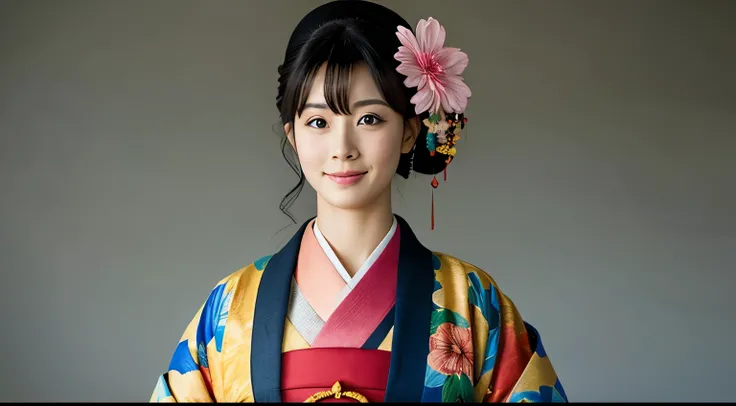 Woman in Kimono