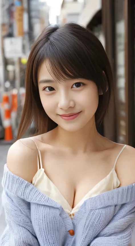 masterpiece,best quality,(Japanese girl),((Beautiful girl)),cleavage,(off shoulder:1.2),(perfect body beauty:1.2),(shy smile),From slightly above