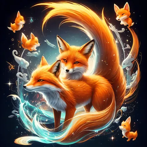 The fox that brings good luck