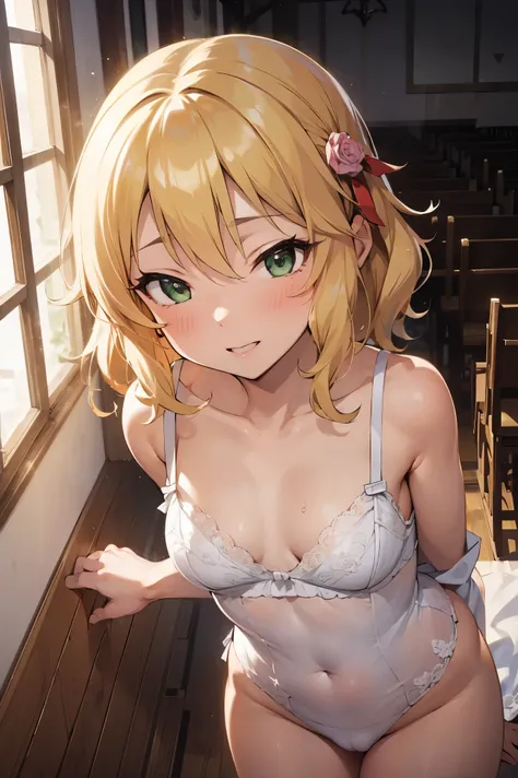 NSFW,masterpiece, top quality, high definition , very detailed,Sakurai Momoka, Wedding Lingerie,church, rape