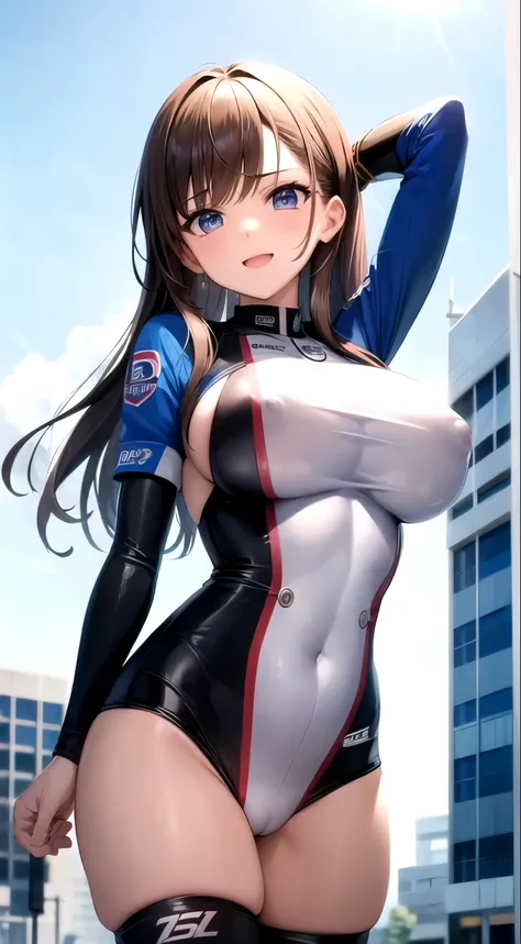  race queen、Campaign girl、circuit、 boobs、Nipples、Busty、 supermilk、