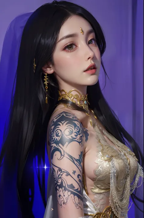 Royal sisters，  exquisite eyes ，Snow Queen， wear the crown on the head ， Detailed facial expression and body  ，Fascinating Characters，Leg length，4K， HD，emotional，  white translucent lace  ，White full picture，Little cherry mouth，Beautiful and lovely，， Shiny...