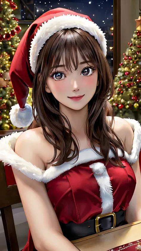 (8k, highest quality, Tabletop:1.3), (Realistic, Photorealistic:1.4), Super detailed, One Girl), (Very detailed), (Beautiful and detailed eyes), (highest quality), (Very detailed ), (Detailed face), 20-year-old, Medium chest, Upper Body, Captivating smile,...