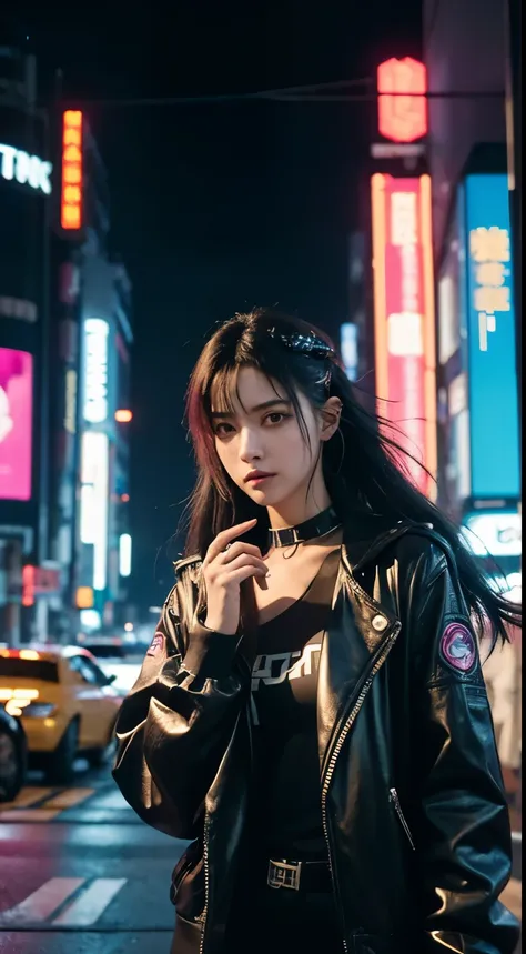 A girl, in the cyberpunk city, Cyberpunk Photos, Cyberpunk 2000. role model, in a future cyberpunk city, Woman, at an cyberpunk city, cyberpunk girl, cyberpunk style, cyberpunk girl, Tokyo&#39;s Future Cyberpunk Night, in the cyberpunk city, (work of art, ...