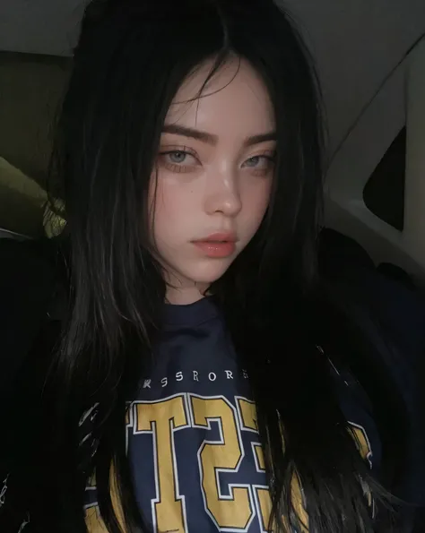 Billie Eilish HD With pretty eyes and pretty, plump lips