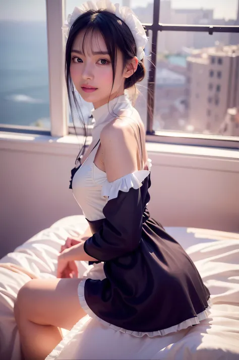 (grin widely:1.2), (8k, RAW photo, best quality, masterpiece:1.2), (realistic, photo-realistic:1.4), stunningly beautiful young woman, perfect symmetrical face, smooth flawless skin, almond-shaped eyes, long eyelashes, full glossy lips, soft natural blush,...