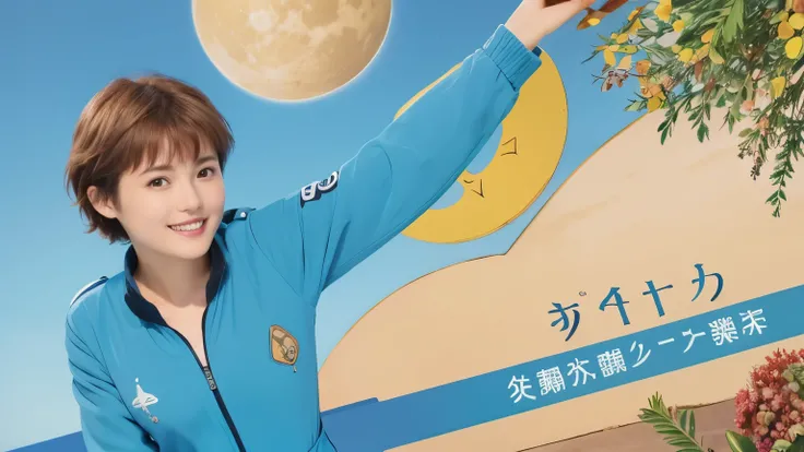 338 (20-year-old female, short hair), ( high image quality), (smile), ((Nausicaa coolsuit)), ( Nausicaas view of the world)