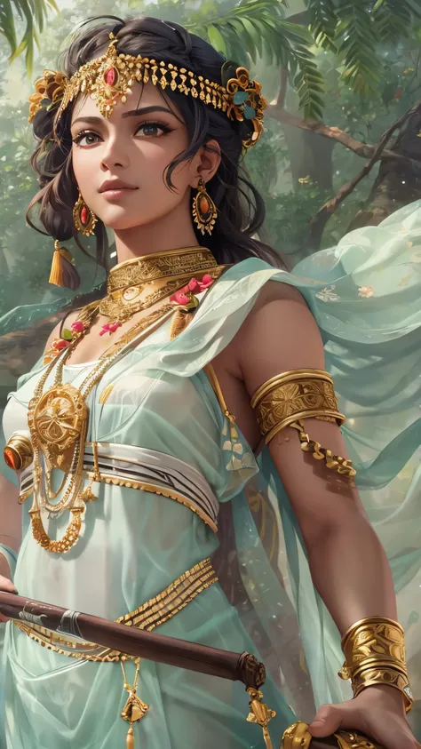 (( top quality)),( super high resolution ),( more),( detailed description ),(( best CG )),( Best Artwork ), Ultra Precision Art, Amazing Painting Art,(Exquisite art:1.5),  Pure White Ancient Roman Costume,  slit , Sandals,  anklet with a large cane,  brace...