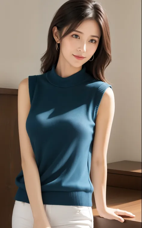 Married Woman、 Sleeveless Knit 