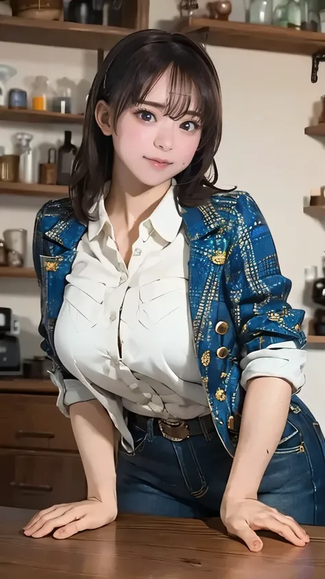 ((( Big Breasts)))、((Tight abdomen))、(【 random pose ),( highest image quality taken by Ki,(8k), super real ,最 High Quality ,  High Quality ,   high definition ,  High Quality  texture, high detail, beautiful details , fine details, very detailed CG, detail...