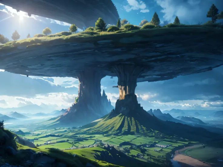 Scenery from a fantastic world