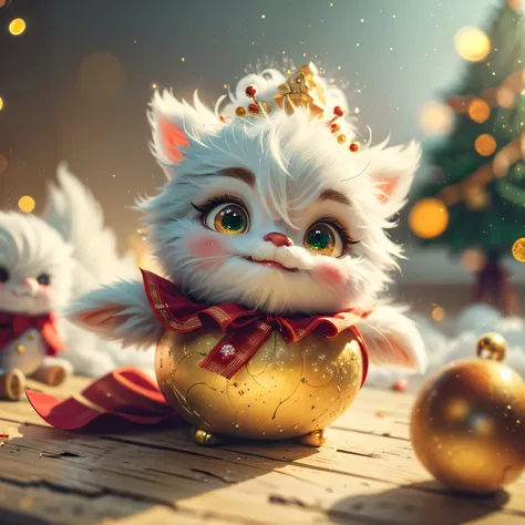 A beautiful, adorable gingerbread man made entirely of soft, light cinnamon clouds, peacefully nestled in a bed of fluffy clouds. The gingerbread man has a gentle, serene expression on his face in his sleep, with his soft, dream-like appearance. The surrou...