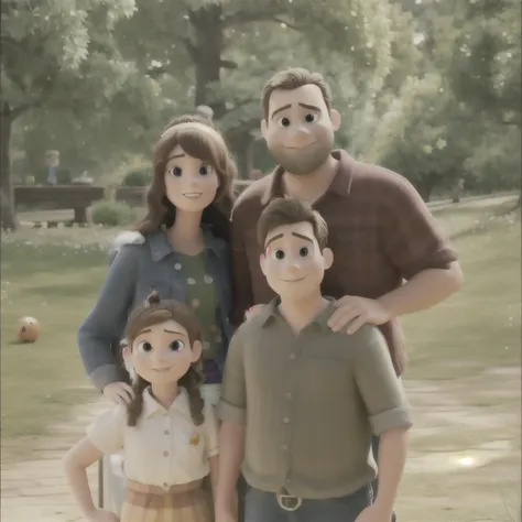 pixar 3d family 