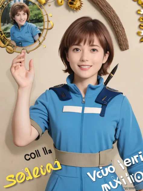 338 (20-year-old female, short hair), ( high image quality), (smile), ((Nausicaa coolsuit)), ( Nausicaas view of the world)