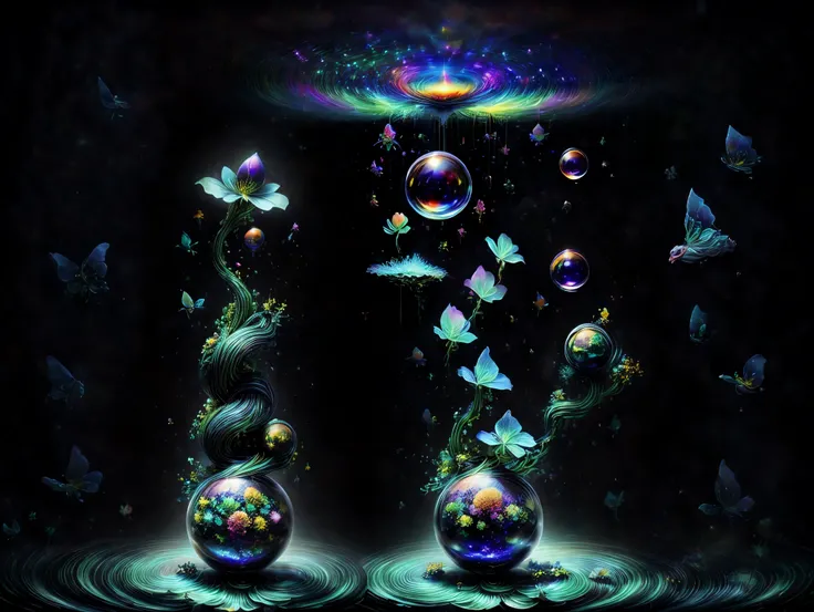 In this dimension colors and shapes change constantly. Psychedelic patterns will appear and disappear or change without warning. Space and time can warp into an optical illusion put through a colidoscope reflected in a funhouse mirror. Reality will bend an...