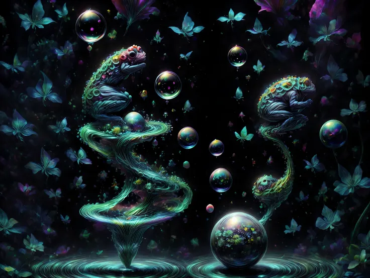 In this dimension colors and shapes change constantly. Psychedelic patterns will appear and disappear or change without warning. Space and time can warp into an optical illusion put through a colidoscope reflected in a funhouse mirror. Reality will bend an...