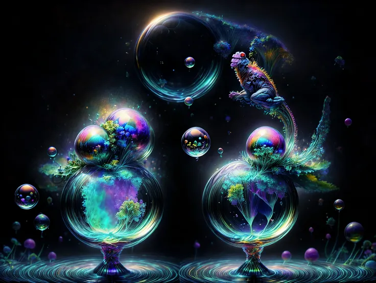 In this dimension colors and shapes change constantly. Psychedelic patterns will appear and disappear or change without warning. Space and time can warp into an optical illusion put through a colidoscope reflected in a funhouse mirror. Reality will bend an...