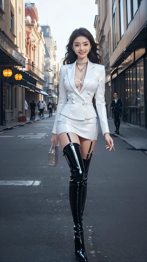 (One Gal:1.8), (Blonde:0.8),((A Shining Place)), ( outdoor, shopping mall, shopping street), ( very beautiful woman , standing with different breasts , (( sexy poses )), Spread Your Legs Naturally , walking), ( penetrates , thin thighs , long legs , ...