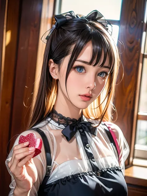 (((masterpiece))), ((( top quality : 1.4))), (( super detailed : 1.4)) ,  ulzzang-6500-v1 .1,  ( RAW photo:1.2), ( realistic ), ( see-through:1.3), (masterpiece), (masterpiece). (Genuine:1.4),  very detailed bust,  sharp concentration , Tensura:Luminous Va...