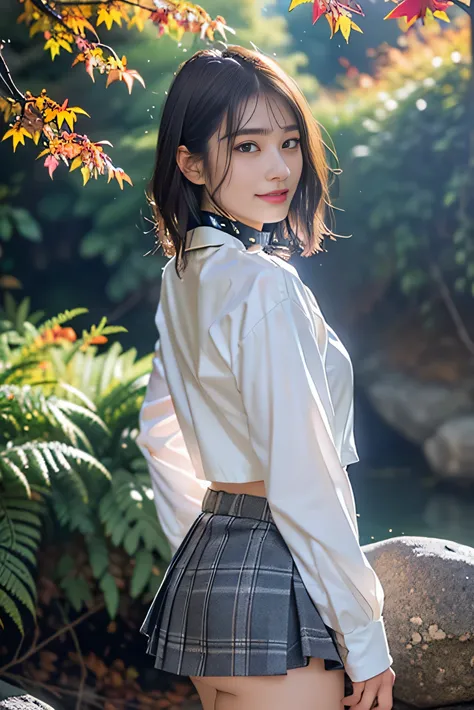 ( photorealistic:1.8,  top quality :1.8,8k masterpiece:1.8, high definition , mastepice :1.8,RAW Photos）,（ Cinematic Lighting 、 no split screen ), yag,（ hiking)、Knee Shot, angle from behind, RANDOM CURVY SEXY POSES,Beautiful 18-year-old Japanese woman look...