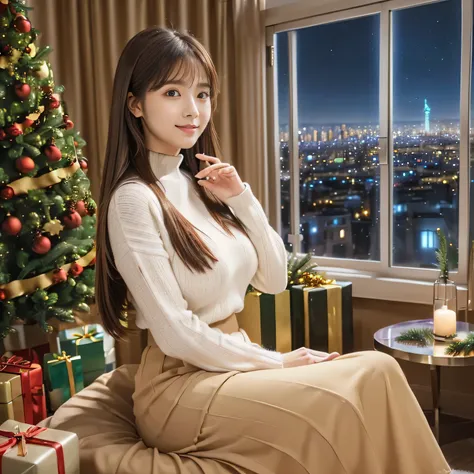 ( calm and gentle expression:1.0), ( full body shot :1.3), ( Panorama :1.0), movie lighting, (( top quality)), ( RAW photos , top quality), ( realistic :1.4), realism , masterpiece, Very Delicate and Beautiful , very detailed, 4k wallpaper, amazing,...