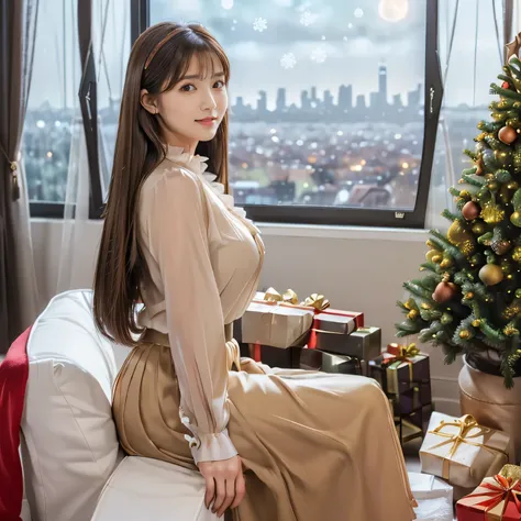 ( calm and gentle expression:1.0), ( full body shot :1.3), ( Panorama :1.0), movie lighting, (( top quality)), ( RAW photos , top quality), ( realistic :1.4), realism , masterpiece, Very Delicate and Beautiful , very detailed, 4k wallpaper, amazing,...