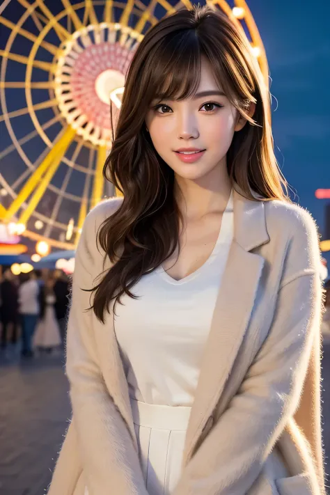 (Detailed skin:1.2),( shiny skin:1.1),8k, best quality, masterpiece, Ultra-high resolution,(Realistic:1.4), RAW Photos,( soft saturation:1.3), (Full Body Shot), (white skin:1.2), beautiful woman, Japanese actress,, compensate,( eyeliner ), Brown Eyes , nat...