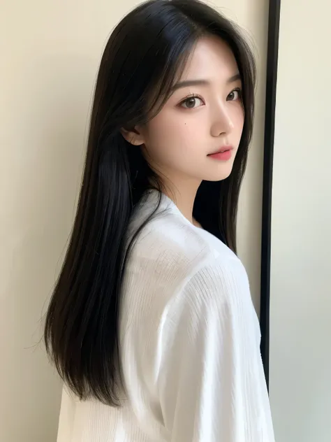 ((highest quality、8k、masterpiece:1.3))、ultra high resolution、(photorealistic:1.4)、raw photos、Japanese,(details face)、real、Shot in natural light、Highly detailed face and skin texture、highly detailed lips、correct state of the human body、straight hair、black h...