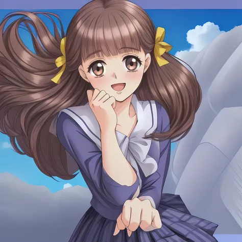(highest quality, masterpiece: 1.6), (Too beautiful intelligent girls is looking me down and laughing at me with their pretty open mouth, bending their back deeply, cant stop giggling, Too Beautiful noble 15yo beautiful dancing anime noble heroines, beauti...