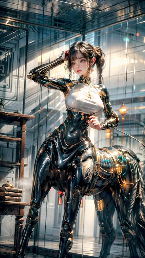 , perfect integration, seamless nesting, and precise connections（Centaur，Centaur，Centaur：1.6），Biology is perfect、 Medical Beauty Skin 、 Classical Aesthetic Posture Adjustment and Shaping ， golden ratio body ，Beauty，Tear mole，（ Super Teardrop Chest 1 .8）， n...