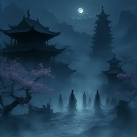 night　Temples and shrines　 Fantastic