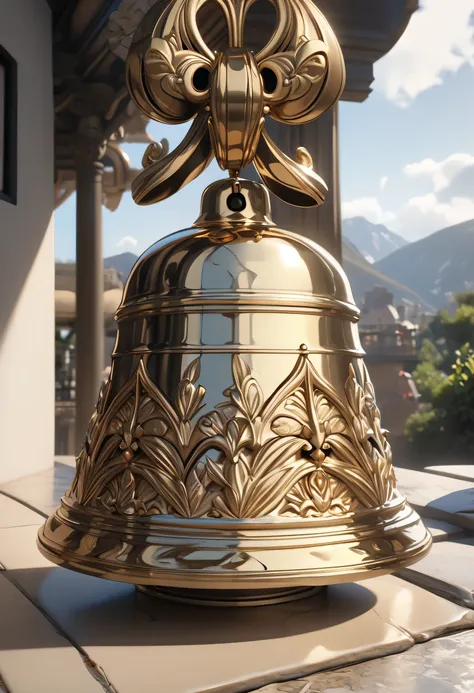 bell, best quality, 4k, 8k, highres, (masterpiece:1.2), ultra-detailed, (photo realistic:1.4),