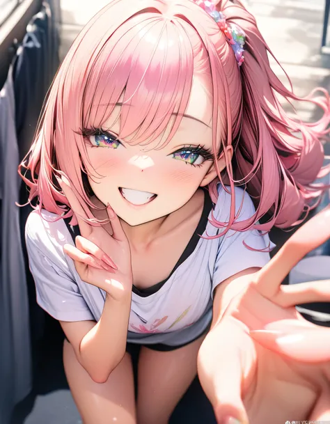 ((最 High Quality , 8k, masterpiece)), High Definition 、( High Quality : 1.5)、 very detailed、 detailed face 、 bright color、 natural light、fine grain、 colorful eyes、 beautiful faces、 very detailed女性の顔のテクスチャ,masterpiece, 最 High Quality , precise and beautif...