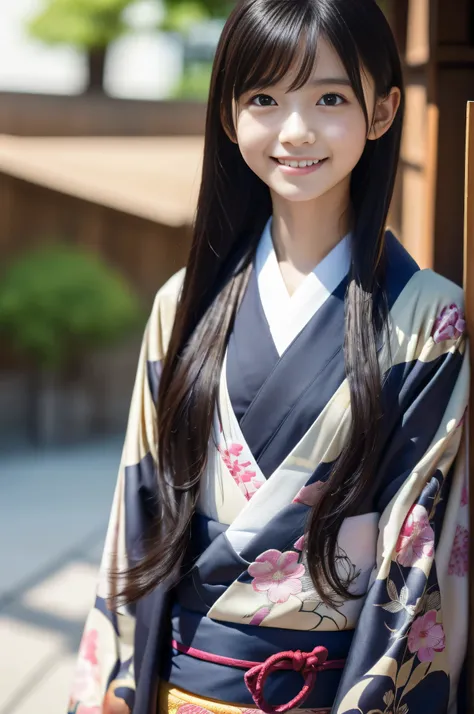 (kimono)、((15-year-old student))、 random pose 、( top quality,​masterpiece:1.3, Ultra A High Resolution,),( ultra-detailed, caustics),( Photorealistic:1.4,RAW shooting,)Ultra-realistic capture,High definition, high-resolution 16K human skin close-up 、  Skin...