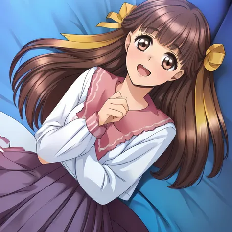 (highest quality, masterpiece: 1.6), (Too beautiful intelligent student council president is looking me down and laughing at me with their pretty open mouth, feeling pity, bending their back deeply, cant stop giggling, Too Beautiful noble 15yo beautiful da...