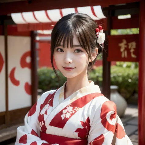 ((Fortune slipを引いている:1.5)),(8k、 RAW photos graphy、 top quality 、masterpiece:1.2)、( realistic、 photorealistic:1.37)、 ULTRA - HIGH DEFINITION、 One girl 、 cute little 、solo、night、date、(Nose redness)、(smile:1.1)、Big Breasts、 beautiful eyes、( Shorthair:1.2)、((...
