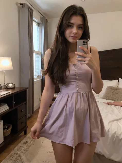 a beautiful 18 yearold brunette, dress livinroom selfie pussy