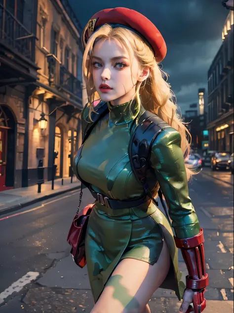 "(exquisitely detailed CG unity 8k wallpaper, masterpiece-quality with stunning realism), (best illumination, best shadow), (best quality), (elegant style:1.2), Arti modern anime. angled view, heroic pose, closeup full body portrait of stunningly beautiful...