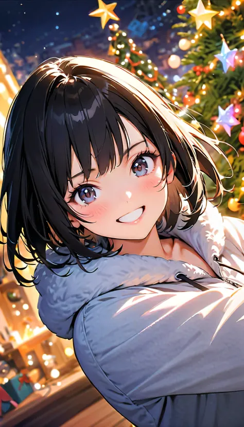 ( top quality :1.2, very detailed, Latest, vibrant, Masterpiece :1.2, top quality , best aesthetics) , Face Up Shot, ((( very detailed目と顔))), Official Art , 8k Ultra HD, very detailed, pop art , Delicate and dynamic, Blurred Background, Beautifu...